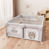 Удобна Astrocub Playzone Бебешка Кошара 150x180 См С Мече Sonne