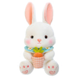 Raya Toys plüss nyúl sárgarépával, fehér, 65 cm