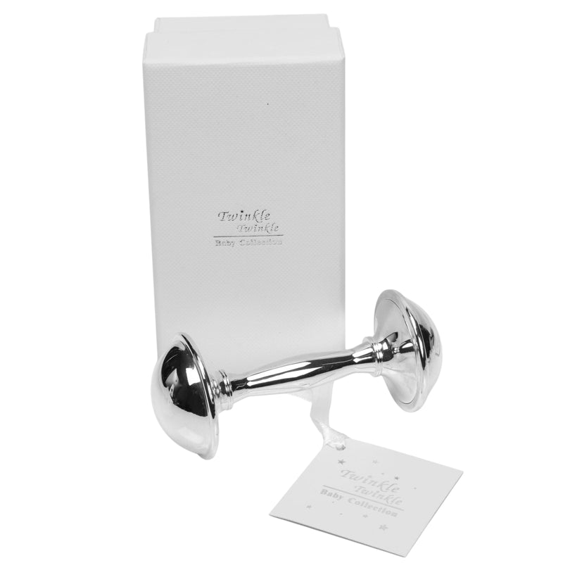Cg319c Посребрена Дрънкалка Twinkle Twinkle Widdop Bingham