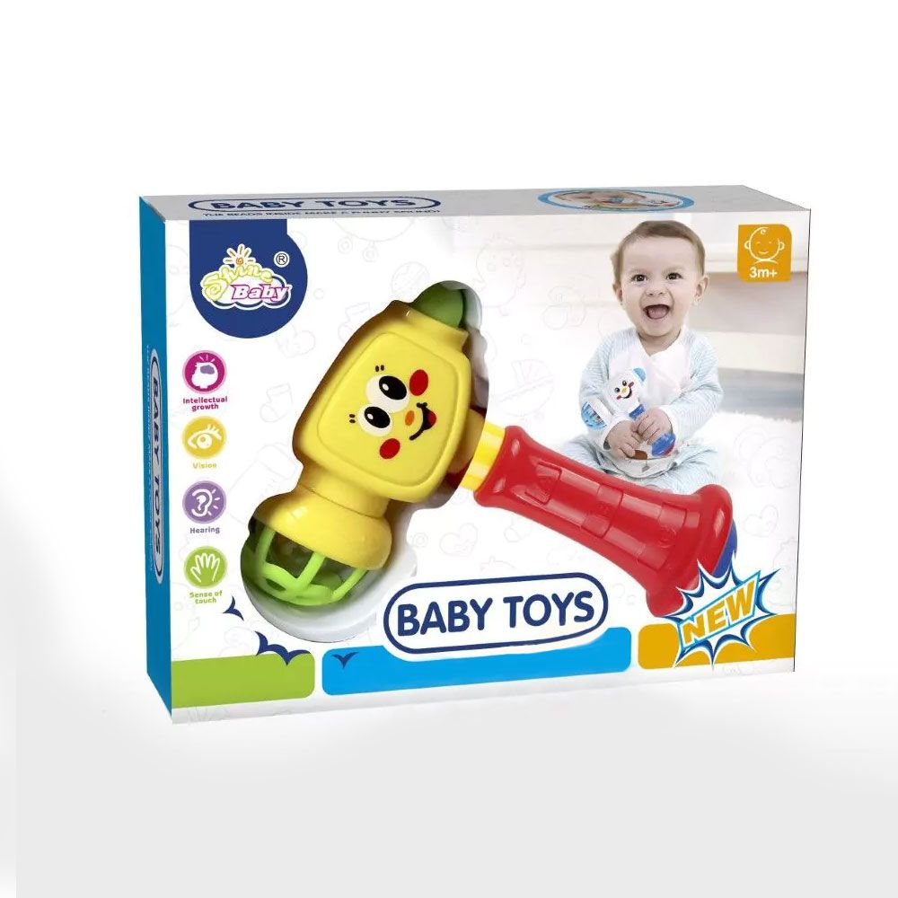 Чук Гумен Жълт Raya Toys