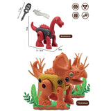 Комплект 2 Динозавъра За Сглобяване В Раница Raya Toys