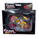 Ujjdeszka narancssárga-piros Raya Toys