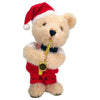 Táncoló karácsonyi bézs maci Raya Toys