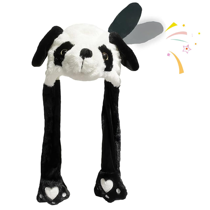 Шапка Панда Подвижни Ушички Raya Toys