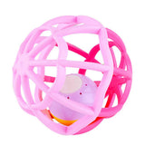 Raya Toys csörgő labda, rózsaszín