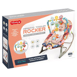 Бебешки Шезлонг 2в1 Шарена Сова Azaria