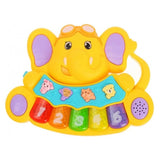 Бебешко Пиано Слонче Жълт Raya Toys