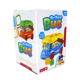 Raya Toys kék formabeillesztő kisautó
