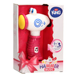 Бебешко Музикално Чукче Розов Raya Toys
