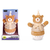 Raya Toys plüss zenélő keljfeljancsi maci