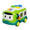 Бебешки Мултифункционален Бус 6в1 Зелен Raya Toys