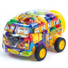 Építőkészlet buszban, 140 db-os, Raya Toys