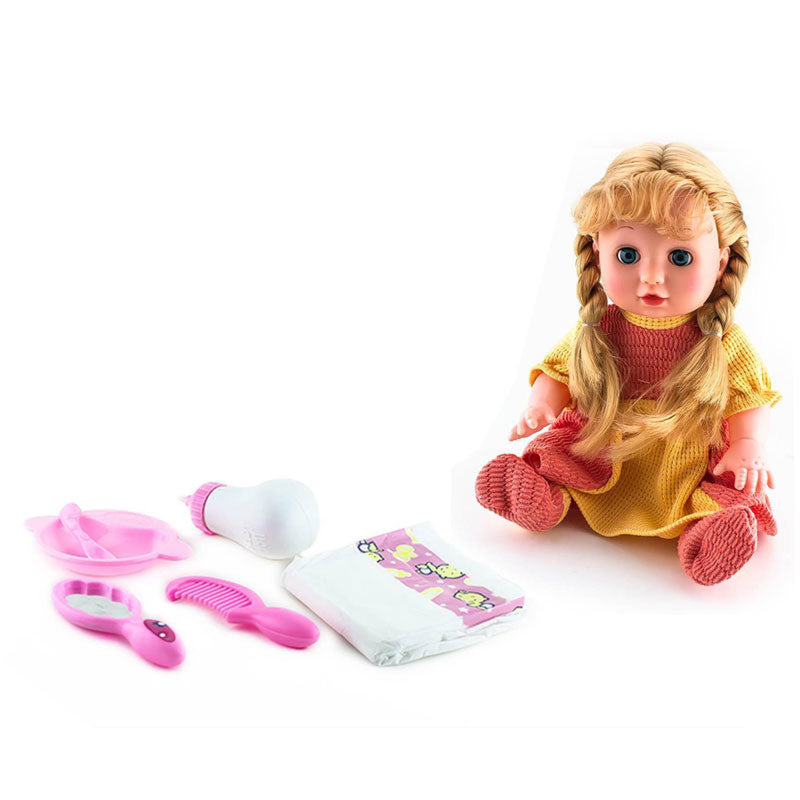 Raya Toys baba 16 hanggal, nyugággyal és kiegészítőkkel