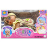 Raya Toys kúszó-mászó bébijáróka sárga