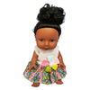 Baba 8" afroamerikai hosszú hajú ruha Raya Toys