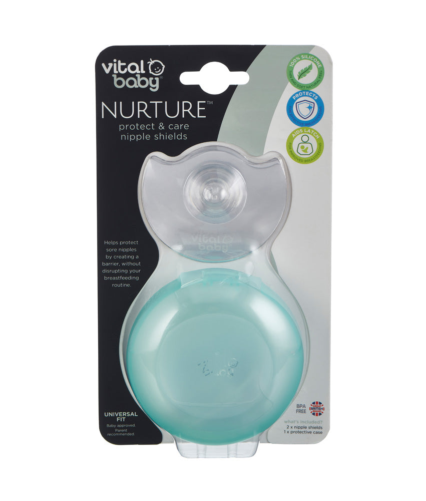 Protecții de mameloane din silicon Vital Baby