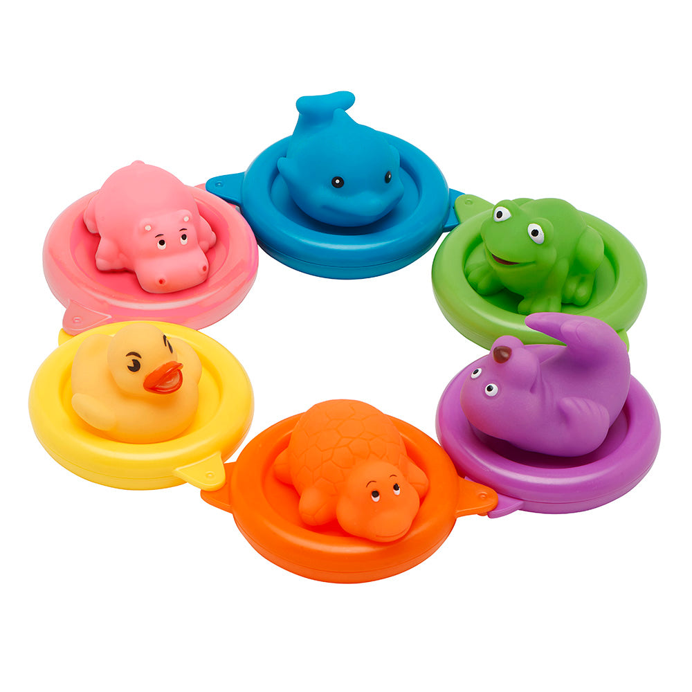 Играчки за баня цветни животни Vital Baby