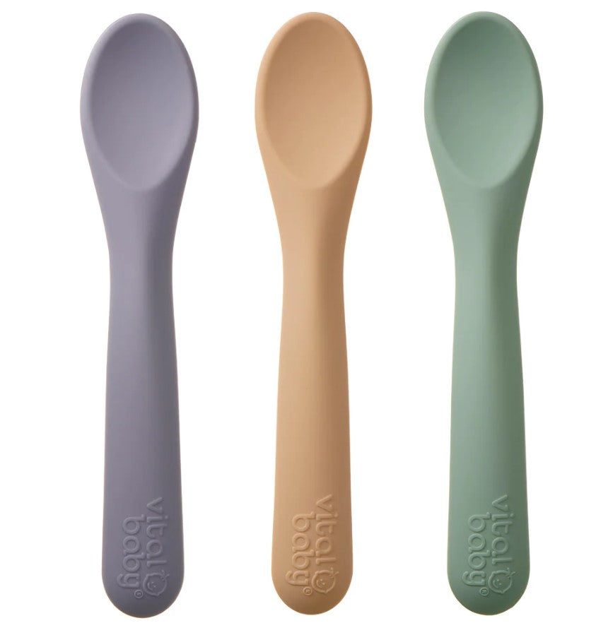 Lingurițe din silicon Vital Baby 4+ luni
