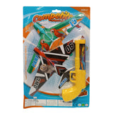 Katapult sárga, két repülővel – Raya Toys