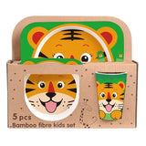 Gyermek étkészlet 5 db-os Tigris Raya Toys