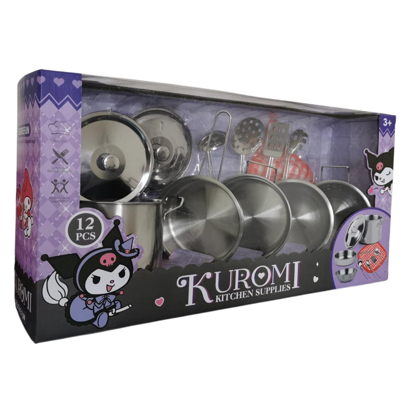 Комплект Метални Съдове За Готвене Raya Toys