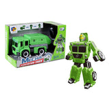 Камион Трансформер Зелен Raya Toys