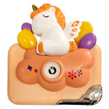 Играчка За Сапунени Балони Еднорог Оранжев Raya Toys