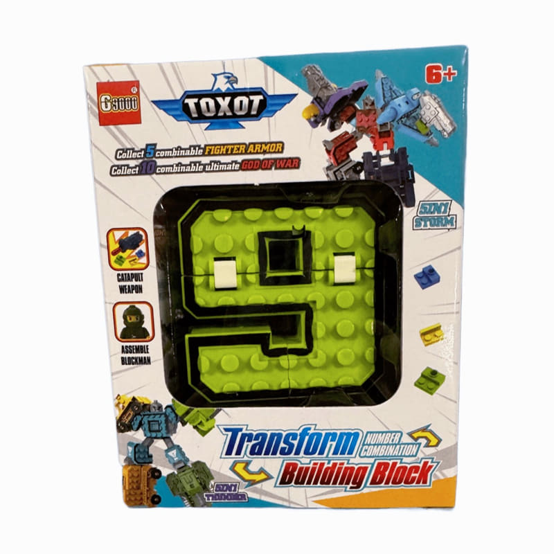 Трансформер Цифра 9 Raya Toys
