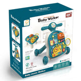 Бебешка Проходилка 3в1 Тюркоаз Raya Toys