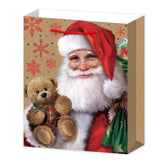 L Торбичка Дядо Коледа С Мече Raya Toys