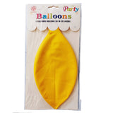 Балон 92 См Жълт Raya Toys