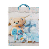 S,3d Бебешка Торбичка Синя С Терлички Raya Toys
