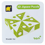 Дървен 3d Пъзел С Карти Raya Toys
