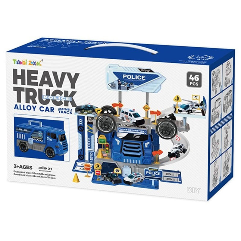 Полицейски К Т В Бус 46 Ч. Raya Toys