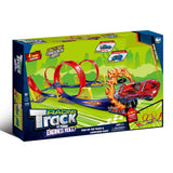Писта Crazy 360° С 4 Лупинга И Кола Raya Toys