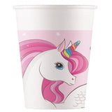 Хартиени Чаши 200мл.unicorn Rainbow Procos