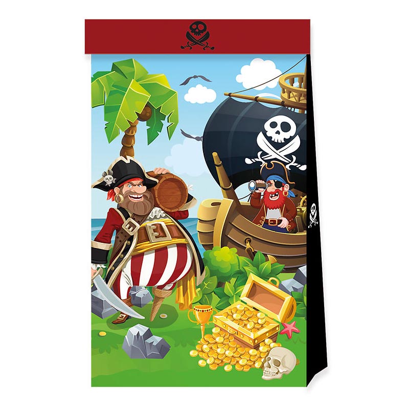 Торбички 4 Бр. Pirates Island Procos