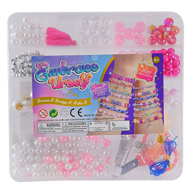 Комплект Мъниста За Изработване На Гривни Raya Toys