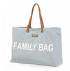 Чанта Family Bag Сиво/Бяло