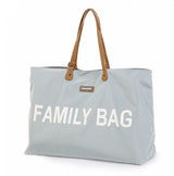 Чанта Family Bag Сиво/Бяло
