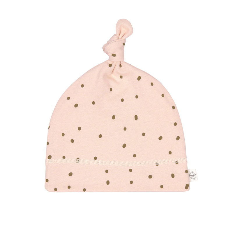 1531016772-56 Шапка Dots Powder Pink 50/56 --- BebeMama