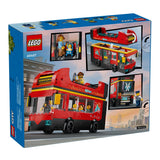 LEGO piros emeletes városnéző busz