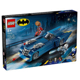 Batman Batmobile a Harley Quinn és Freeze ellen LEGO