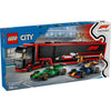 F1 teherautó Rb20 és Amr24 F1 Lego autókkal