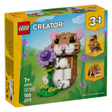 Сладък Хамстер С Цвете Lego