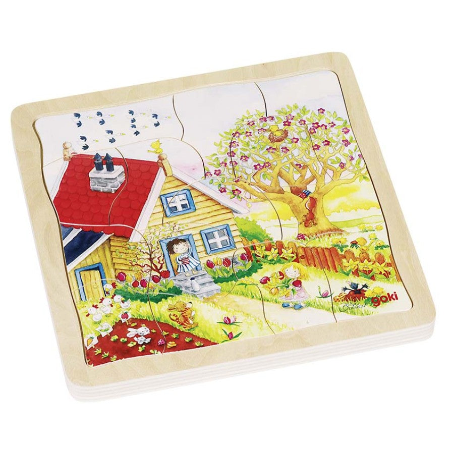 Sezoane de puzzle cu mai multe straturi