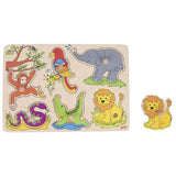 Zene puzzle állatkert
