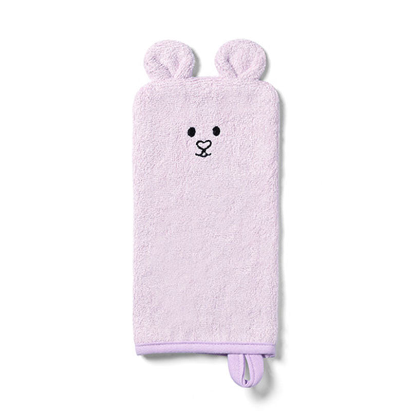 01 Füles rágóka bambusz lila Babyono