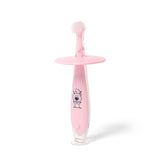 02 Четка Безопасна За Зъби 6м.+ Розов Babyono