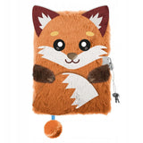 Plüss Napló A5 Lakattal 3D Foxy St.majewski